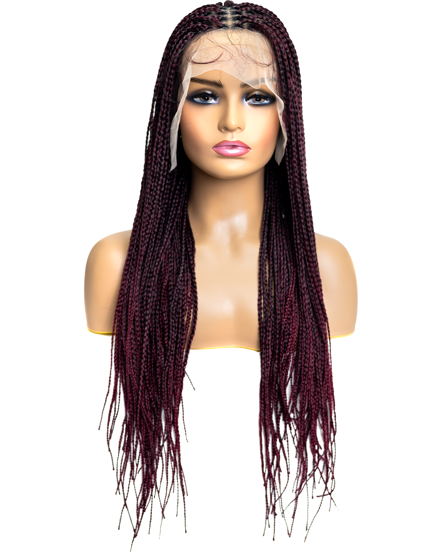Box Braid Braided Full Lace Wig - Natural & Comfortable