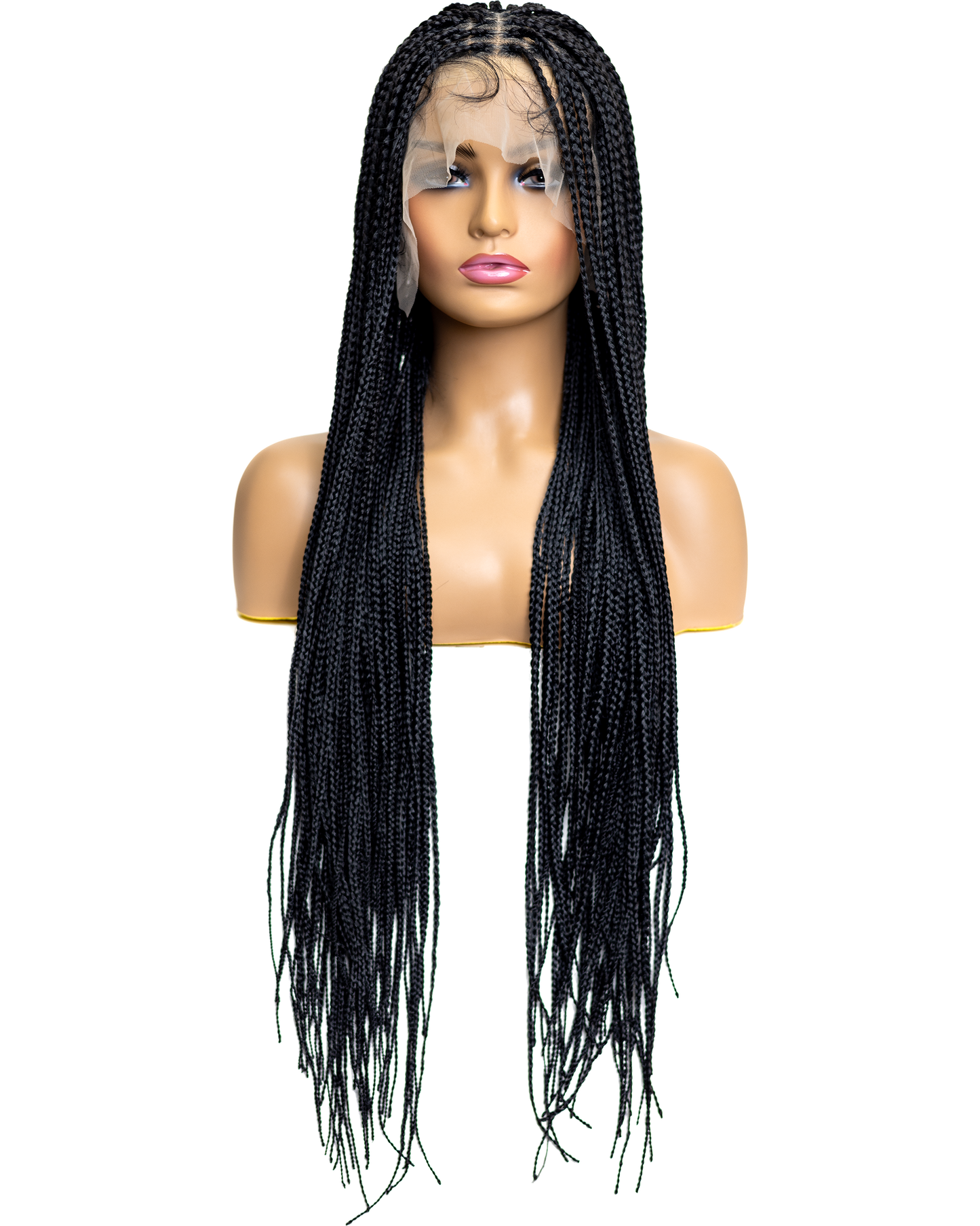 Box Braid Braided Full Lace Wig - Natural & Comfortable