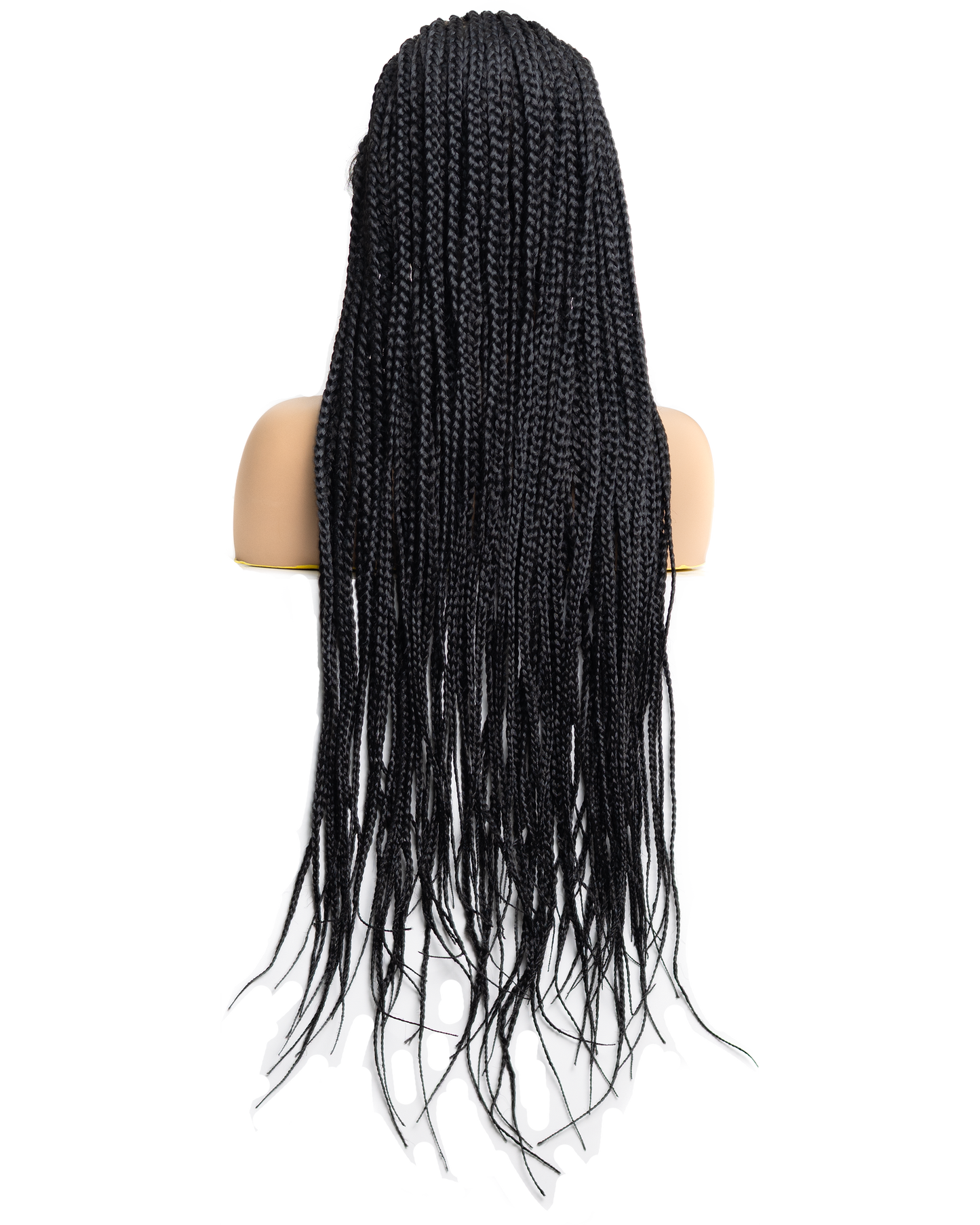 PIB 32" Single Full Lace Braid Wig- Cherry Yo Fulani Braid Wig for Black Women, Curly Hair Wig